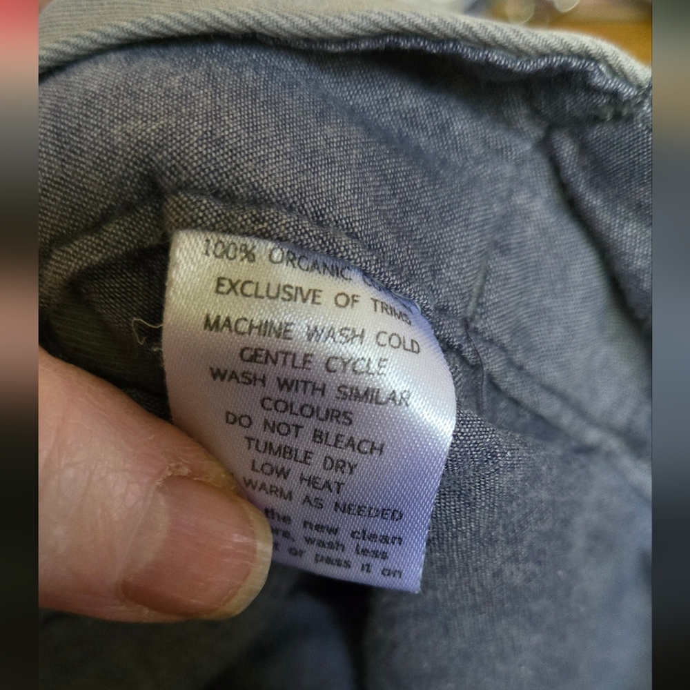 Horny Toad Gray/green Straight Leg Chino Pants Sz8 - Picture 11 of 11